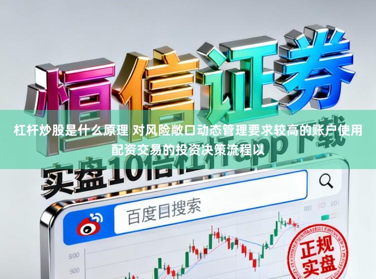 杠杆炒股是什么原理 对风险敞口动态管理要求较高的账户使用配资交易的投资决策流程以