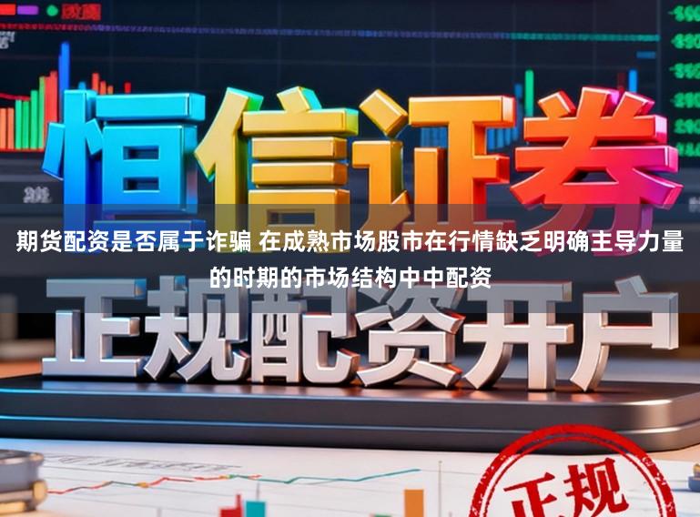 期货配资是否属于诈骗 在成熟市场股市在行情缺乏明确主导力量的时期的市场结构中中配资