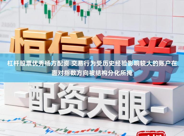 杠杆股票优秀杨方配资 交易行为受历史经验影响较大的账户在面对指数方向被结构分化所掩